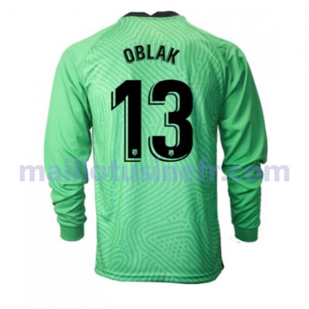 Maillot de Foot Atlético Madrid Jan Oblak 13 Gardien 2020-21 Manches Longues V001 Maillot de Foot Atlético Madrid Jan Oblak 13 Gardien 2020-21 Manches Longues V001